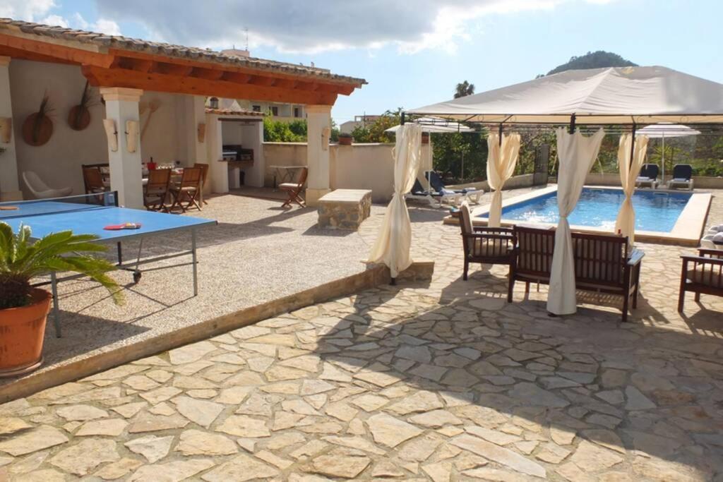 Villa Maria, Bonita Casa Con Jardin Y Piscina Privada En Andratx Εξωτερικό φωτογραφία